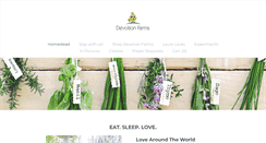 Desktop Screenshot of devotionfarms.com